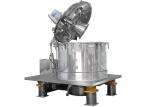 Scraper Discharge Vertical Peeler Centrifuge For Food Separation