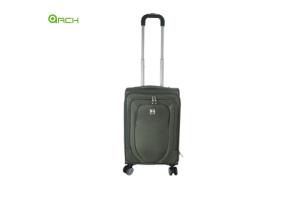 China 1680D Imitation Nylon Trolley Case Soft Sided Luggage with Flight Wheels wholesale