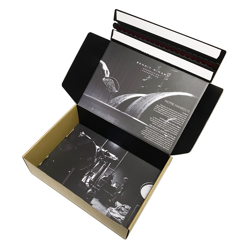 Custom Double Sided Printed Corrugated Shipping Box Logistics Packaging