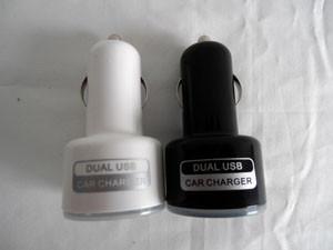 China Promotional Dual USB Car Charger, Micro USB Charger,Portable Mobile Charger wholesale