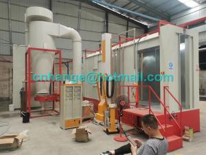 China Monocyclone Automatic Powder Coating Production Line For Steel Parts wholesale