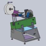 Dental Needle Horizontal Labeling Machine Vial Sticker Labeler Machine