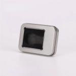 Blank Square Tea Tin Canisters Gift Box Packaging Metal For Cookies Empty