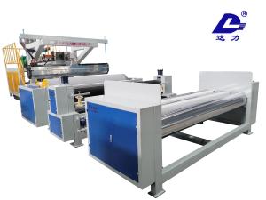 China 60m Min Cast Polypropylene Film Manufacturing Process Pe Disposable Gloves Making Machine wholesale