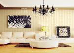 Romantic Individuality Natural Plant Fibers Victorian Damask Wallpaper For Sofa
