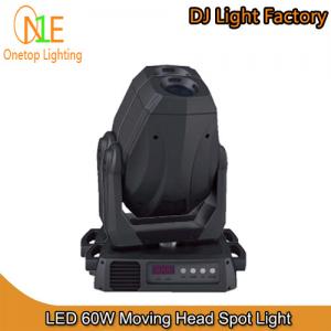China 60W LED Moving Head Spot Light DJ Light Factory on sale