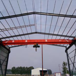 China Light Duty Single Girder Overhead Bridge Crane wholesale