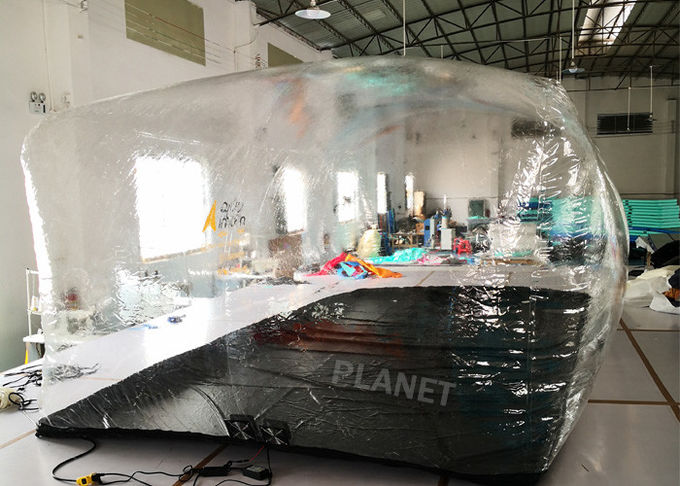 Transparent Bubble 18 Oz Inflatable Motor Car Capsule