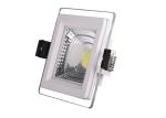 Warm White 10Watt Dimmable LED Panel Light For Shopping Mall / Restaurant