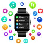 M5 Full Screen Sports Fitness Smart Watch With Blood Pressure Monitor