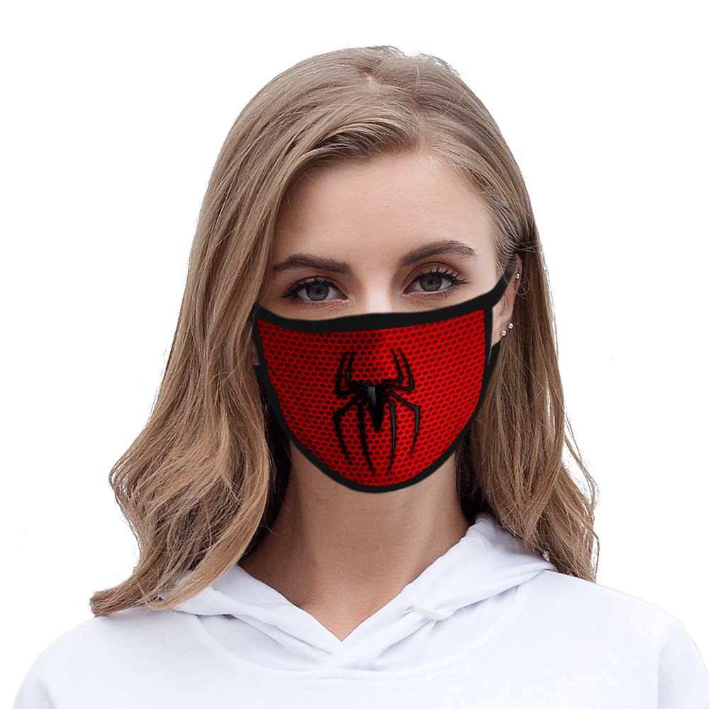 Frozen Washable Spiderman cloth Face Mask for adult and kids