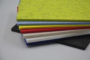 China Office Square Acoustic Panels Polyester Fiber 3D Felt Wall Panels wholesale