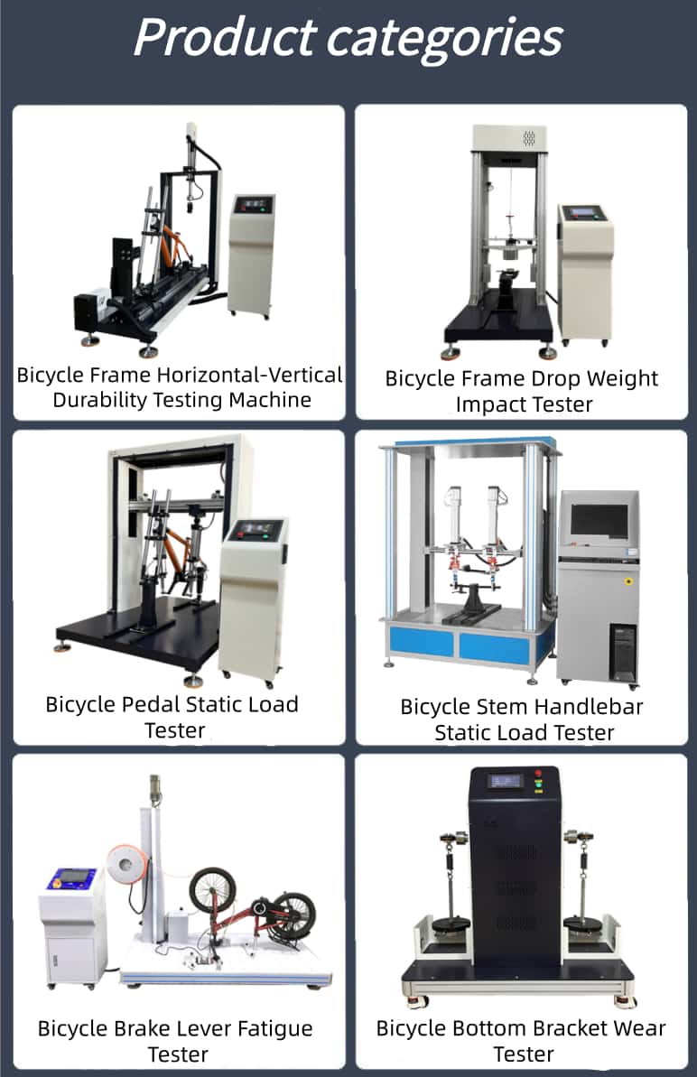 Multifunctional Bicycle Frame Impact Testing Machine Bicycle Drop Impact Strength Testing Machine
