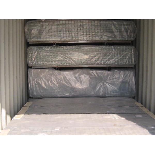 PVC Flattened Expanded Steel Mesh Sheet Diamond 1.8m Height