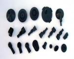 Flexible Rubber Molding Parts Automotive Industrial Equipment Environmental