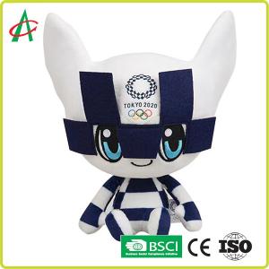 China ASTM Washable Tokyo 2021 Olympic Mascot Plush Toys wholesale