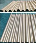 1000x1000 Corrugated Ceiling Panel 8mm Thick Powder Coating Corrugated Aluminum