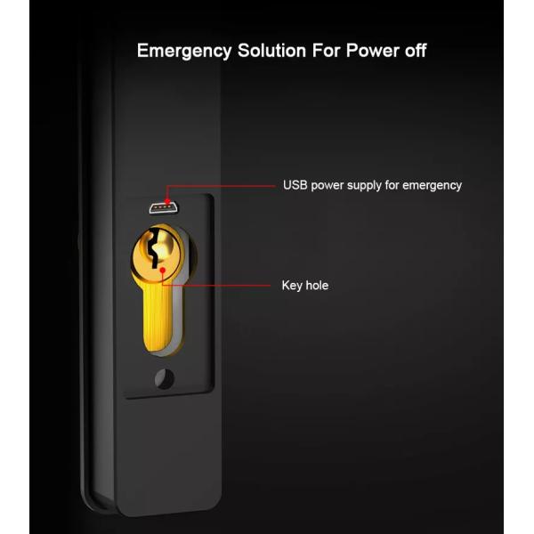 Waterproof TTlock Smart Lock FPC Fingerprint Remote Control Biometric Gate Lock