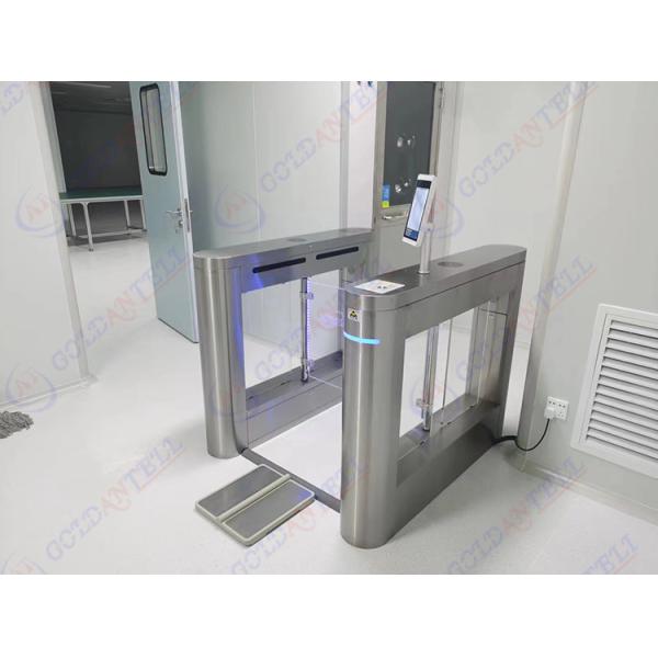 Office Fast Access Control Smart Hotel Remote Control Entrance Automatic Swing Barrier Baffle Gate Turnstile