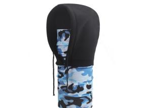 China Skull Wind Resistant Fleece Face Mask Black Hat Camouflage Design Light Weight wholesale