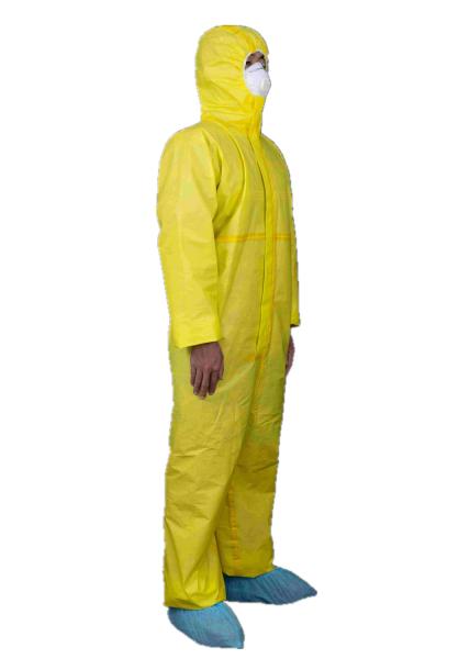 CE CATIII Type 3/3B Disposable Medical Protective Coverall Chemical Clothing