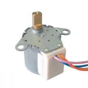 China 20BYJ26 Bipolar Permanent Magnet Stepper Motor 5V With Plastic Gearbox And 4 Cables on sale