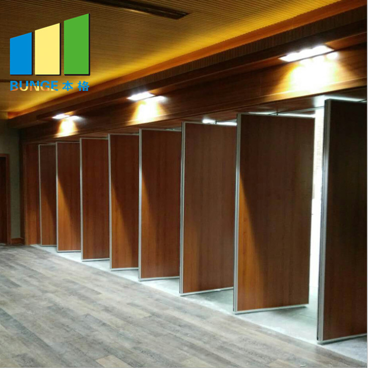 Auditorium Acoustic Partition Walls Temporarily Sliding Partition Wall