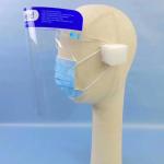 Anti Fog Disposable Face Shield , Anti Spitting Protective Face Shield Durable