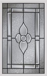 China Brass caming decorative glass wholesale