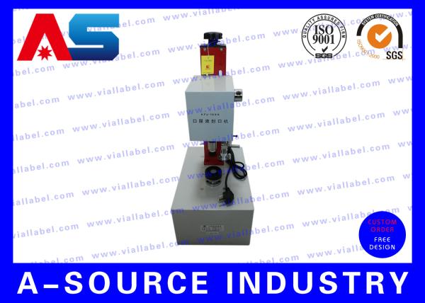 50hz Manual Vial Crimper 20mm Vial Cap Crimper Stable Performance AC220V vial