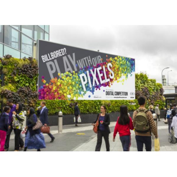 Full Color P5 Programmable Outdoor Led Video Wall , Large Outdoor LED Display Screens