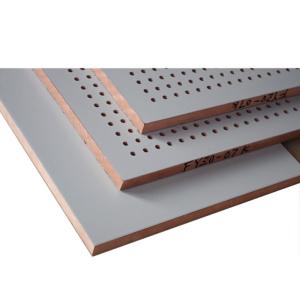 China MDF Perforated Wood Acoustic Panels Recording Room Acoustic Absorption Panels wholesale