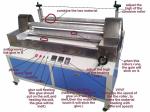 1100mm EPE EVA Sheet Hot Melt Glue Laminating Machine for Wood Packaging