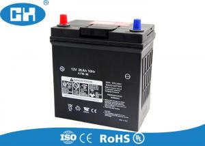 China Black Dry Cell Car Battery , Rechargeable Sealed High Performance Car Battery on sale