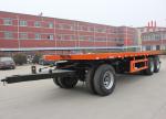 Fuwa / BPW Axle 3 Axle 60 Tons Low Bed Lowbed Full Semi Trailer