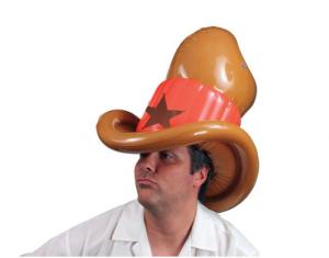 China Giant Carnival Party Inflatable Cowboy Hat on sale