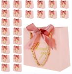 Rigid Boxes Custom Logo Clothing Packaging Deluxe Paper Bags with Handles