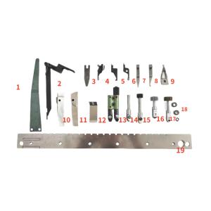 China Martini Thread Sewing Machine Parts Scissors Book Separator Book Press Plate Muller wholesale