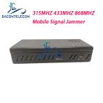 3 Bands 100m 433mhz 868mhz Portable Signal Jammer 8000mAh