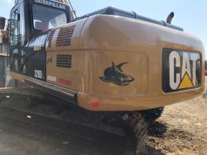 China 2015 Used 320D Second Hand Excavator Good Condition Yellow Color Heavy Duty wholesale