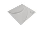Waterproof Interior PVC Decorative 3D Wall Panels 1mm Shining Gold Diamond