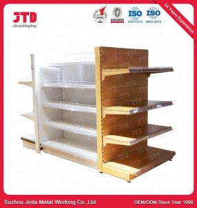 China 0.9m 2.1m Supermarket Display Shelving 100kgs Grocery Store Display Racks wholesale