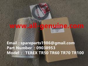 China TEREX 09038953 FILTER SKF FAG KOYO CUMMINS QUARRY NHL RIGID DUMP TRUCK TR35 TR50 TR60 TR100 3303 3305B 3307 3311 wholesale