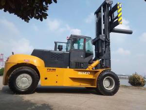 China 4000mm Mast Giant FD300 30 Ton Heavy Lift Forklift Truck Equipment wholesale