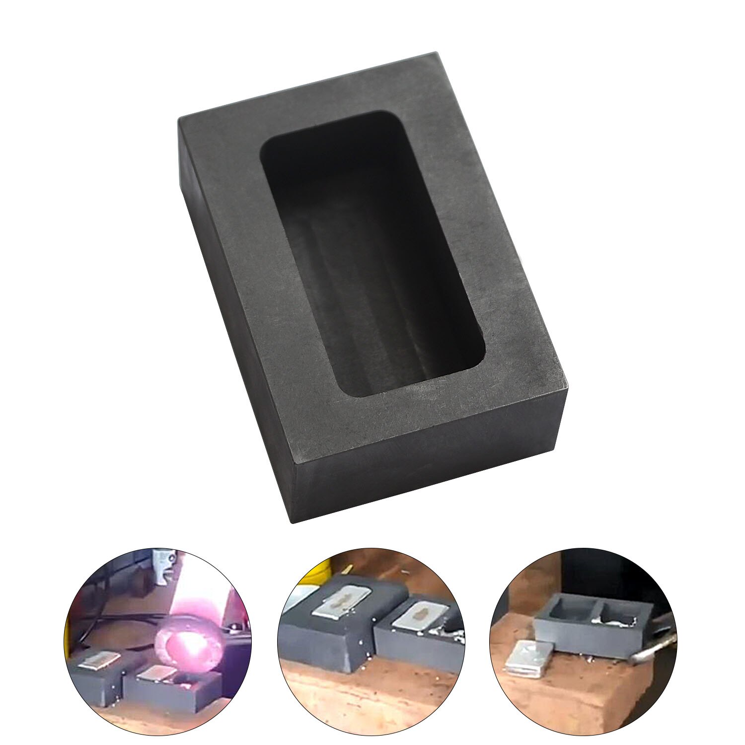 Iron Graphite Ingot Mold for Melting Casting Refining Jewelry