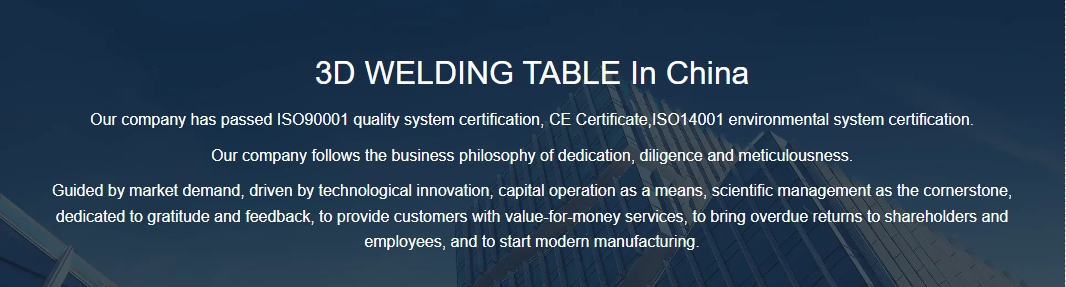 5-Sided D28 Welding Table for Multi-Angle Clamping and 3D Assembly