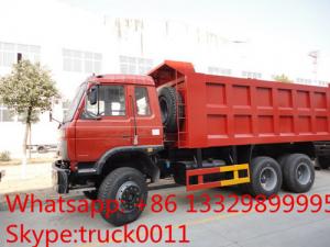 dongfeng brand 6*4 LHD Cummins 210hp 20ton dump truck for sale, hot sale bezst price dongfeng 6*4 dump tipper truck
