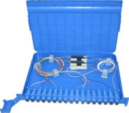 FC,SC,ST,LC optinal Rack Mounted Fiber Distribution Box Splitter Module For FTTH Network