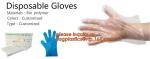 Disposable Gloves, 1000 Pcs Plastic Gloves for Kitchen Cooking Cleaning Safety
