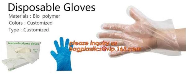 Disposable Gloves, 1000 Pcs Plastic Gloves for Kitchen Cooking Cleaning Safety